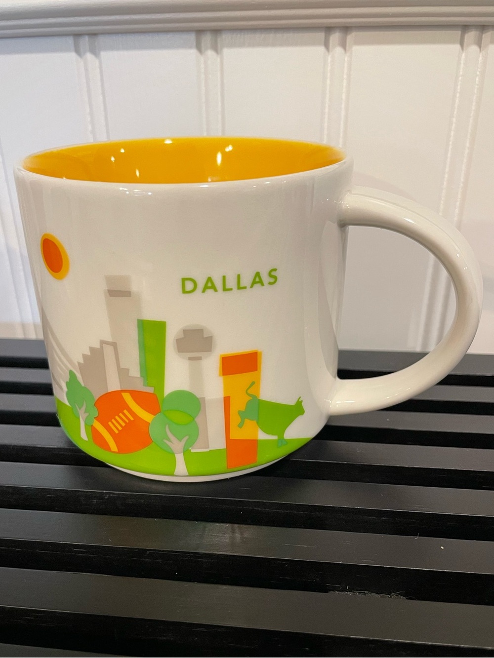 Starbucks Dallas Coffee Mug, You Are Here Collection, 14oz, 2014